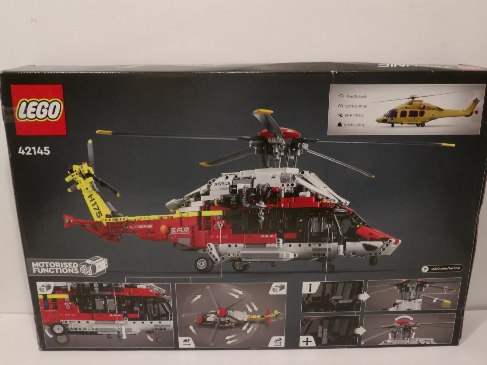 Lego Technic: Airbus H175 Rescue Helicopter - 42145 image 1