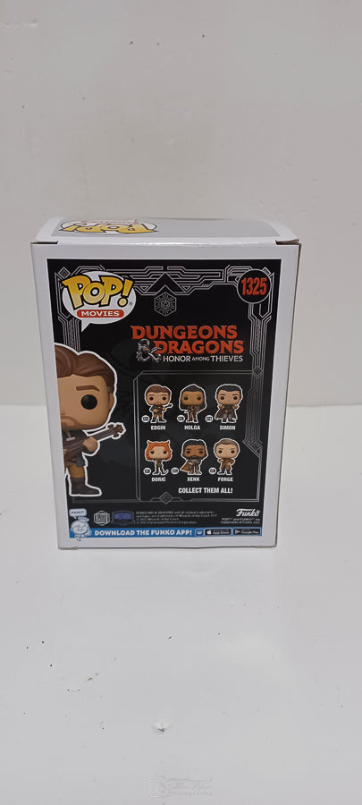 Funko Pop! | No. 1325 | Movies | Dungeons & Dragons | Edgin Figure | Boxed image 2