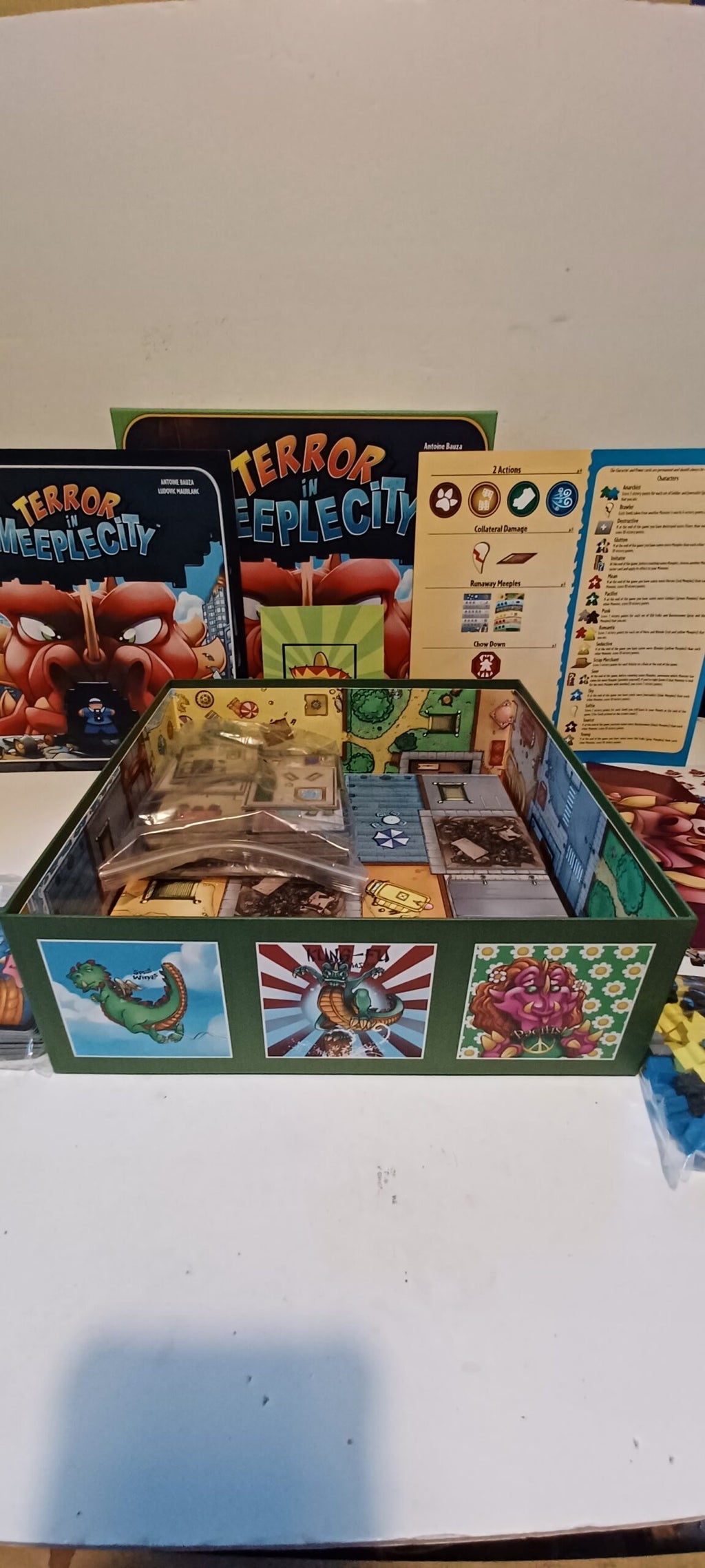 Terror in Meeple City | Board Game | AKA Rampage | Retail Condition | Antoine Bauza | Ludovic Maublanc | Repos Production image 8