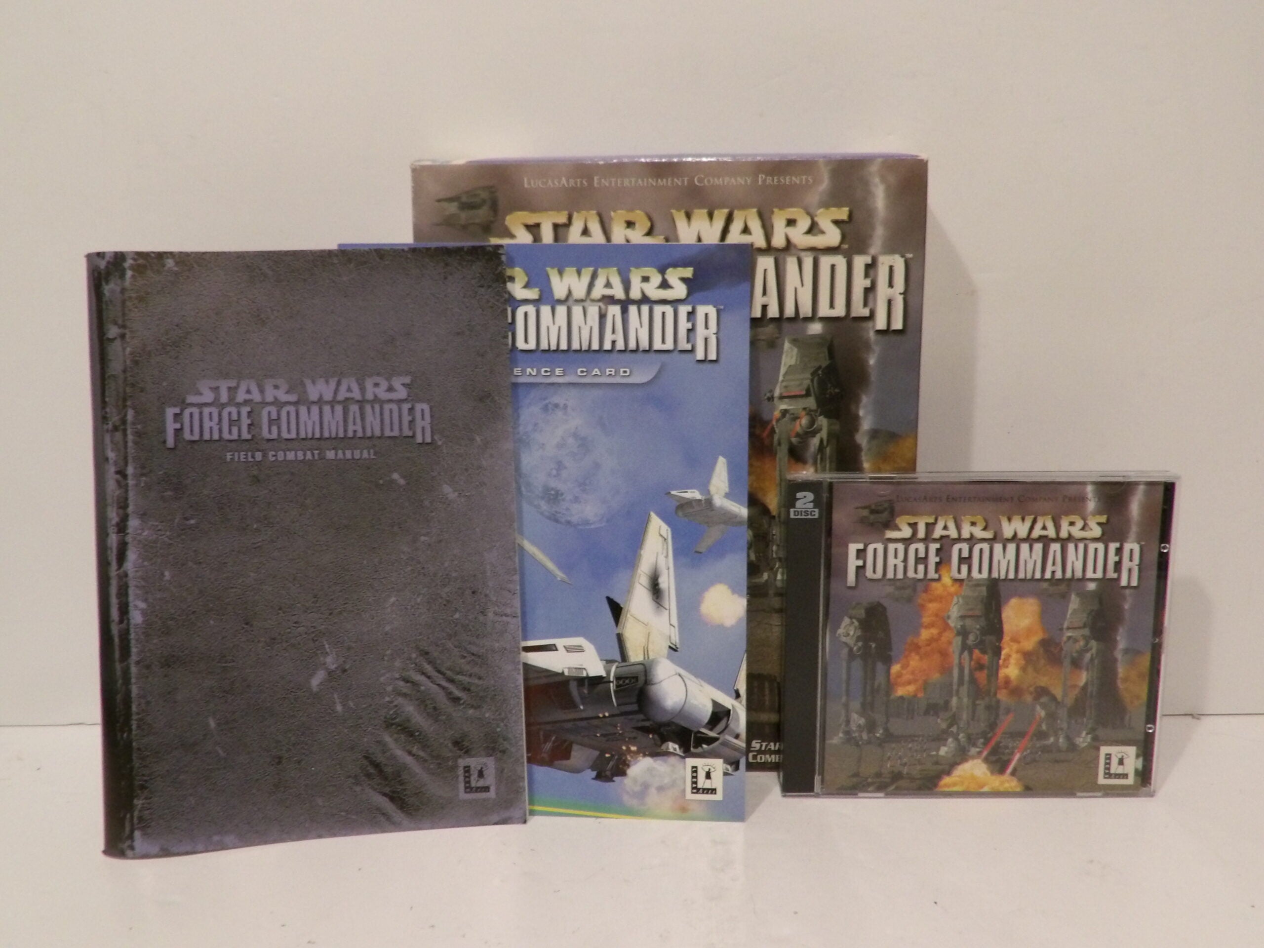 LucasArts Classic: Star Wars Force Commander (PC) Complete Boxed Great Condition image 0