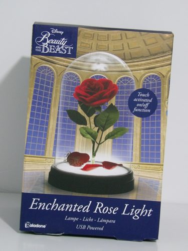 Enchanted Rose Bell Jar Light image 0