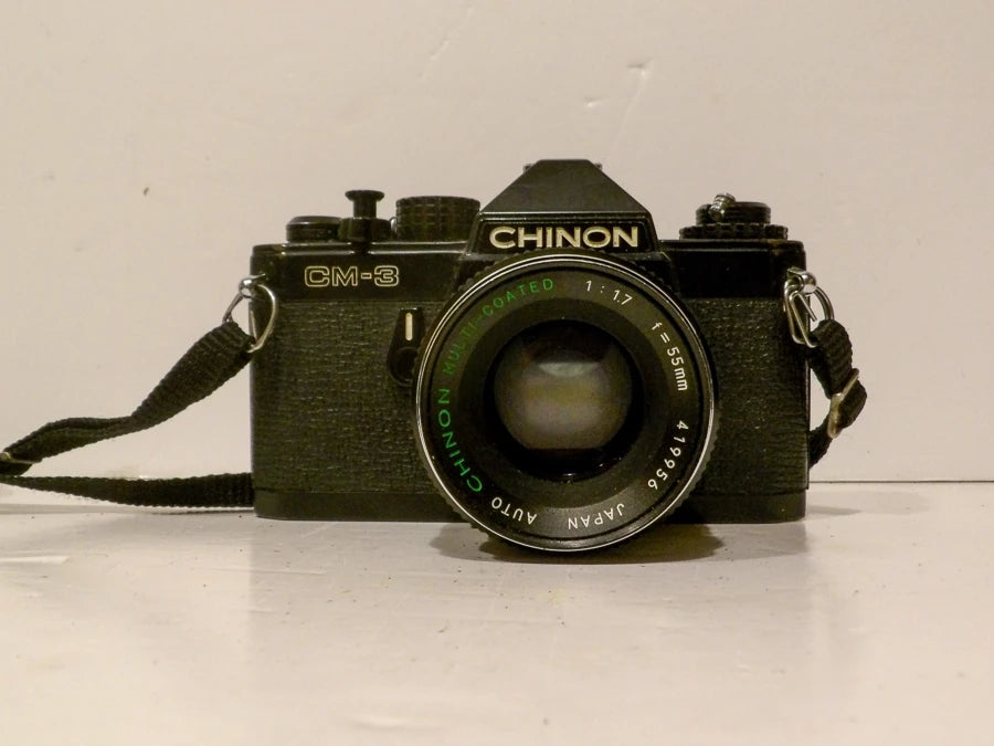 Chinon Cm3 CM-3 SLR Film Camera Body Only Vintage Photography image 12