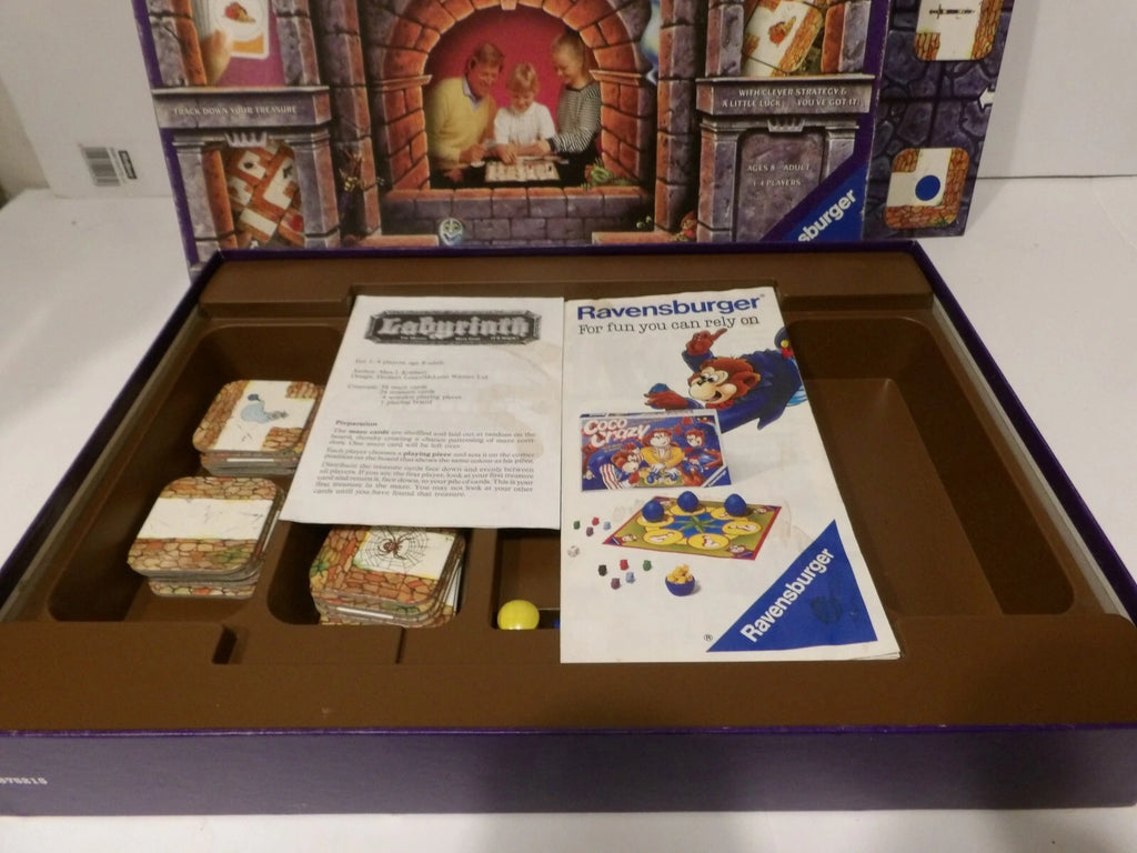 VIntage - Labyrinth Moving Maze Board Game Ravensburger 1992 Complete image 5
