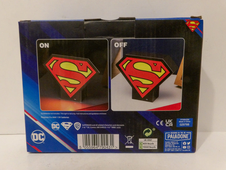 Paladone DC Comics - Superman - Colour Pop - Superman Box Light - Brand New Boxed image 1