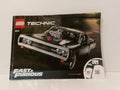 Lego - Technic - 1970 -  Doms Dodge Charger - Manual Only - Used and Stored Condition image 0