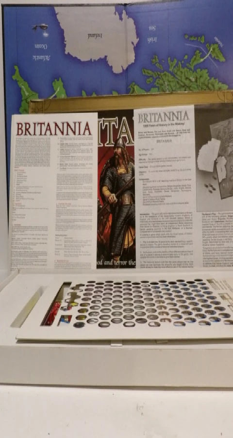 RARE - Vintage Britannia - Strategy Board Game - 1st Edition - Gibson Games - 1986 - Great Condition image 7