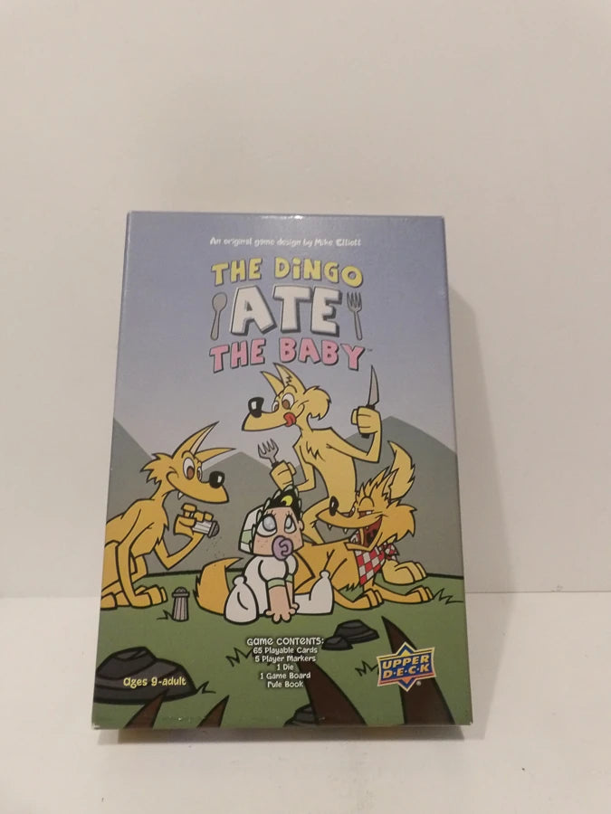 Uk Rare - The Dingo Ate The Baby - Mike Elliot - Upper Deck Games - Unused Condition image 0