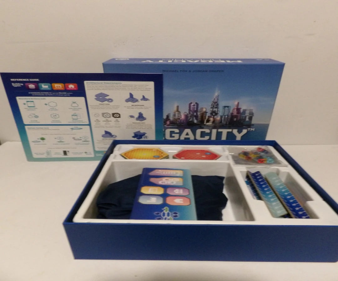 MegaCity -  Oceania -  Build a city on the sea - 2–4 Players - 2019 - Hub Games - Contents Like New image 2