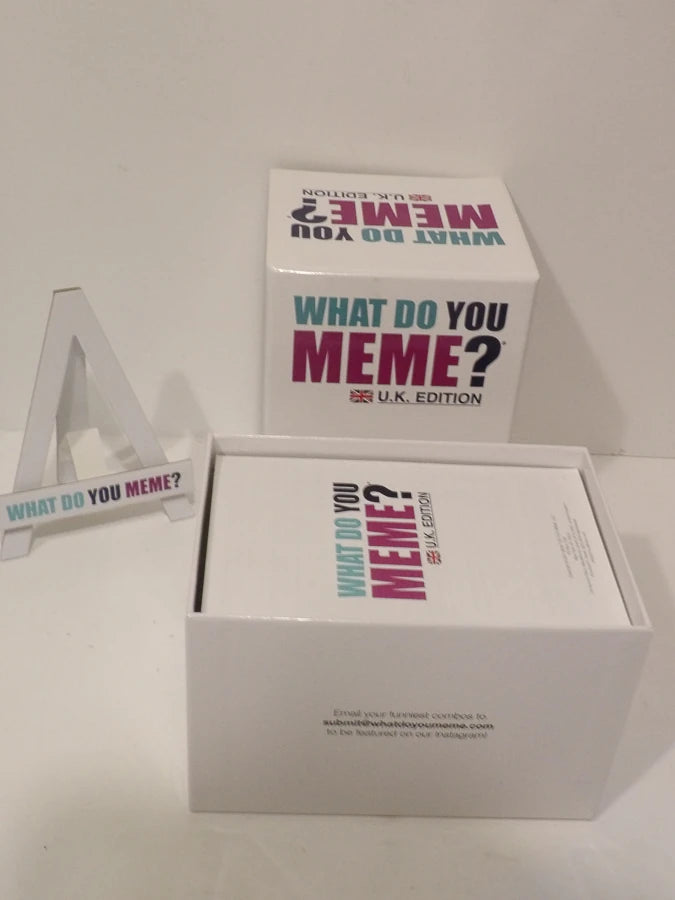 What Do You Meme? UK Edition - Box Opened Unused Condition image 3