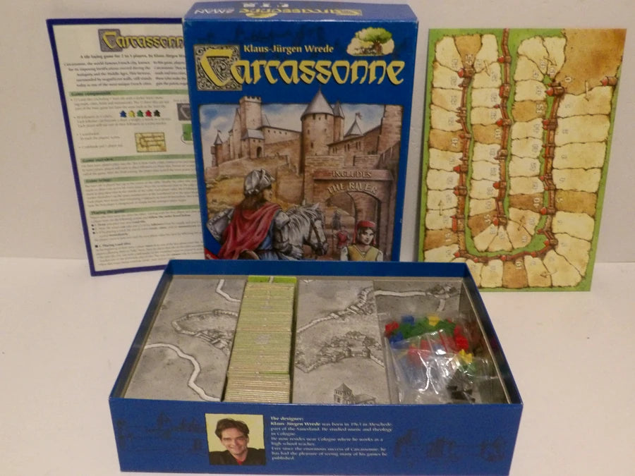 Z-man Games - Carcassonne - First Edition - Inc The River - Great Condition image 3