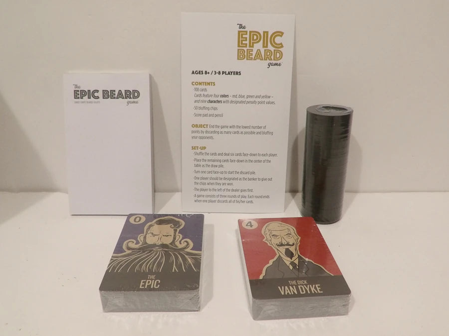 The Epic Beard Game - The Good Game Company - Card Game - Great Condition image 5