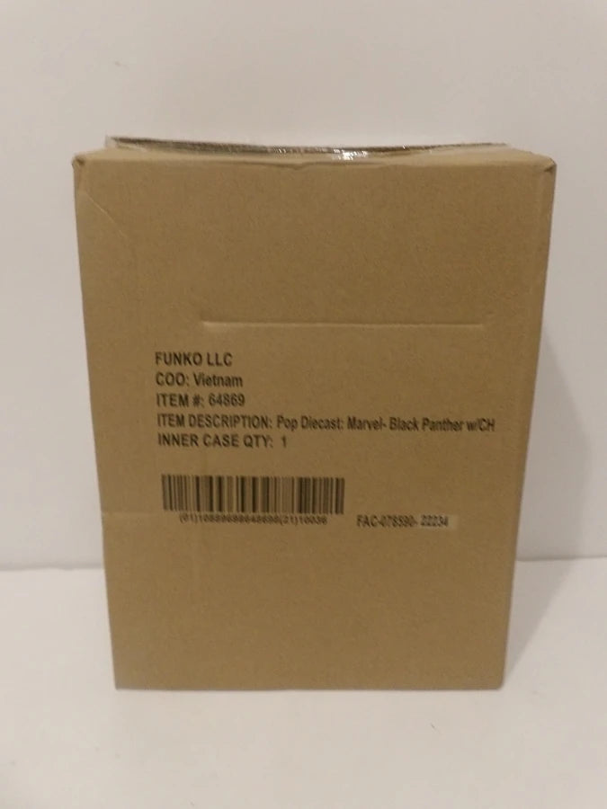 RARE - Funko Pop! | Exclusive 06 | Die Cast | Black Panther | Brand New Sealed image 2