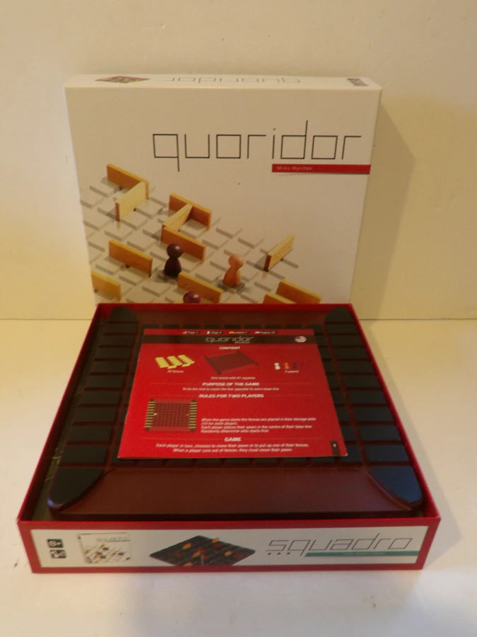 Gigamic - Quoridor Classic - Board Game - Ages 8+ - 2 - 4 Players - 2014 - As New Condition image 2