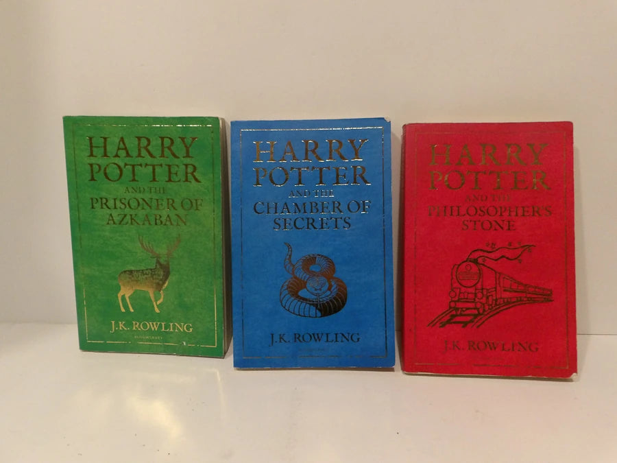 J.K. Rowling - Harry Potter - 3 Book Box Set - Volumes 1,2 and 3 - 2013 - Great Condition image 7