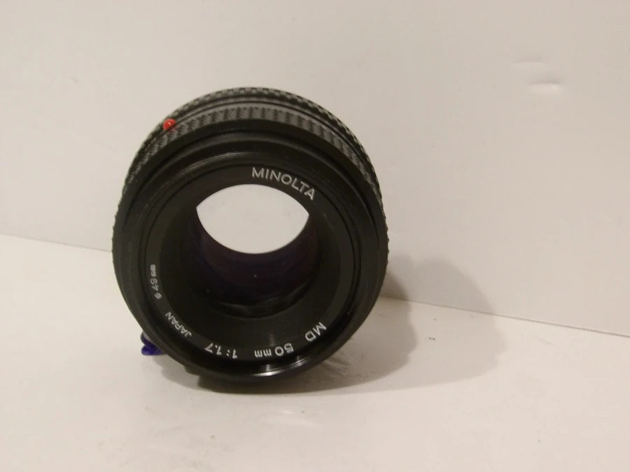 Minolta - 50mm - MD 1:2 - Lens for Minolta SLR - 35mm Film Cameras - Great Condition image 5