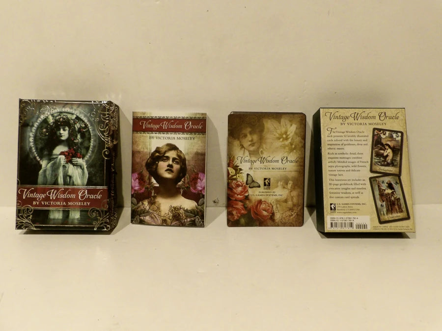 Vintage Wisdom - Oracle Cards -  Victoria Moseley - 2015 - Great Unused Condition image 1