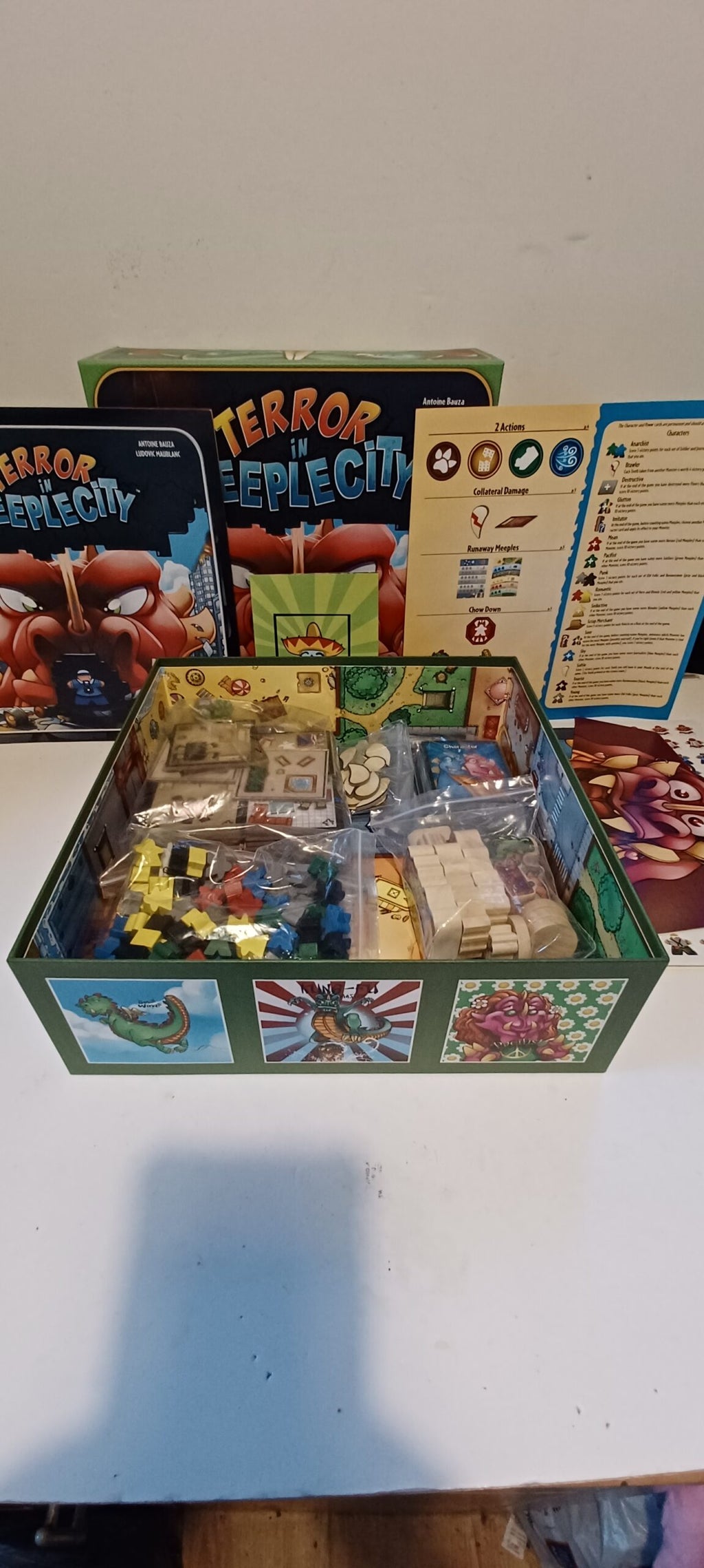 Terror in Meeple City | Board Game | AKA Rampage | Retail Condition | Antoine Bauza | Ludovic Maublanc | Repos Production image 7