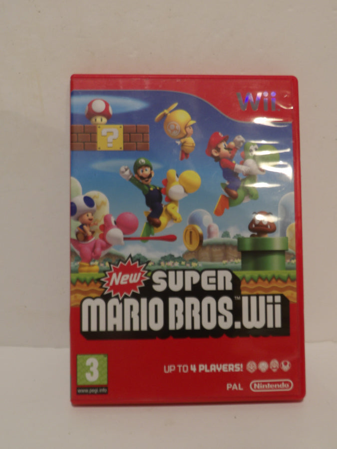 New Super Mario Bros | Mario Bros | Nintendo Wii | 2009 | Great Almost Unused Condition image 0