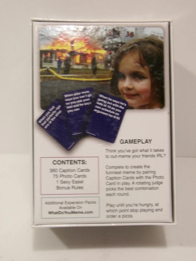What Do You Meme? UK Edition - Box Opened Unused Condition image 1
