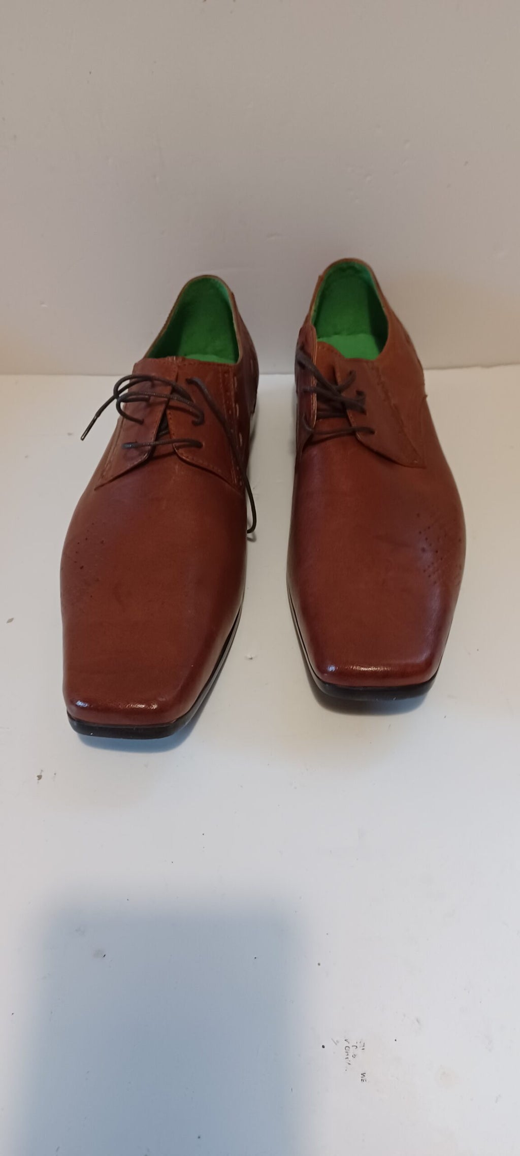 Front - Romford - Mens Shoes - Tan - Brand New image 1