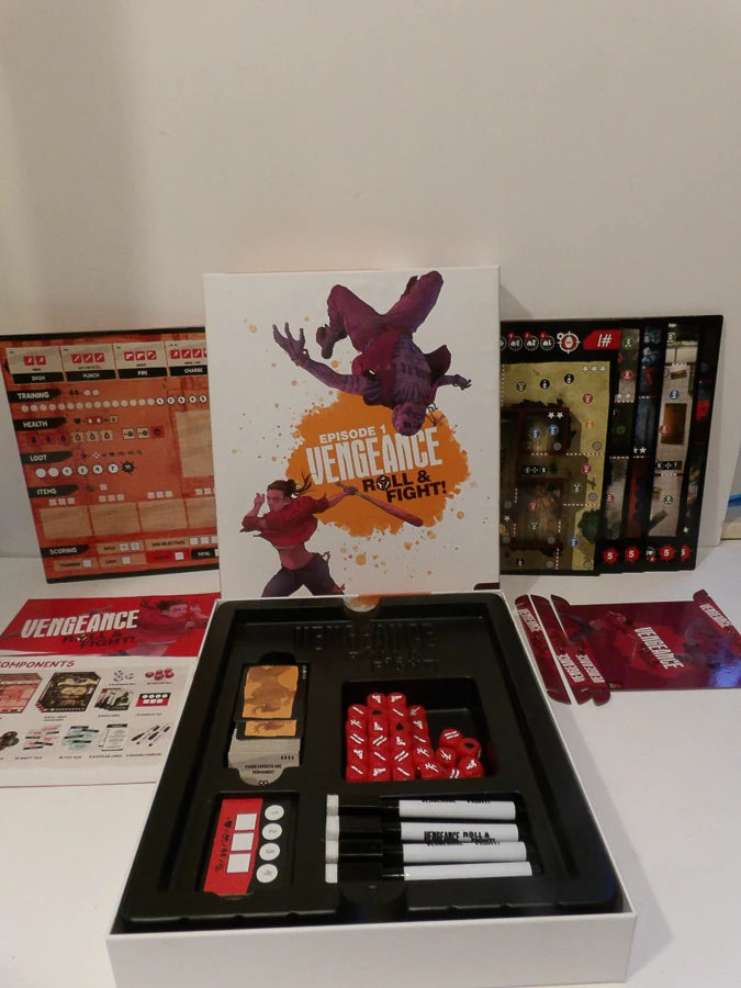 Vengeance: Roll & Fight – Episode 1 (2022) - Mighty Boards - Opened Contents Unused Condition image 6