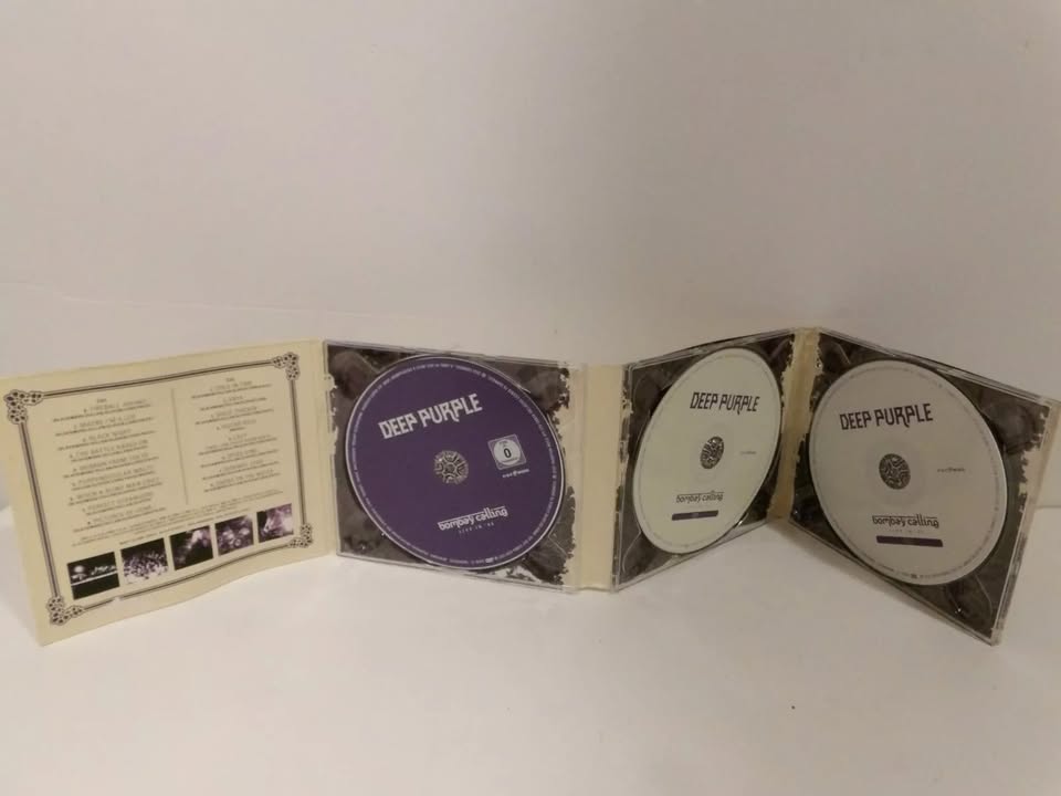 Very Rare - Deep Purple - Bombay Calling: Live In '95 - CD (3xCD) - Great Unused image 1
