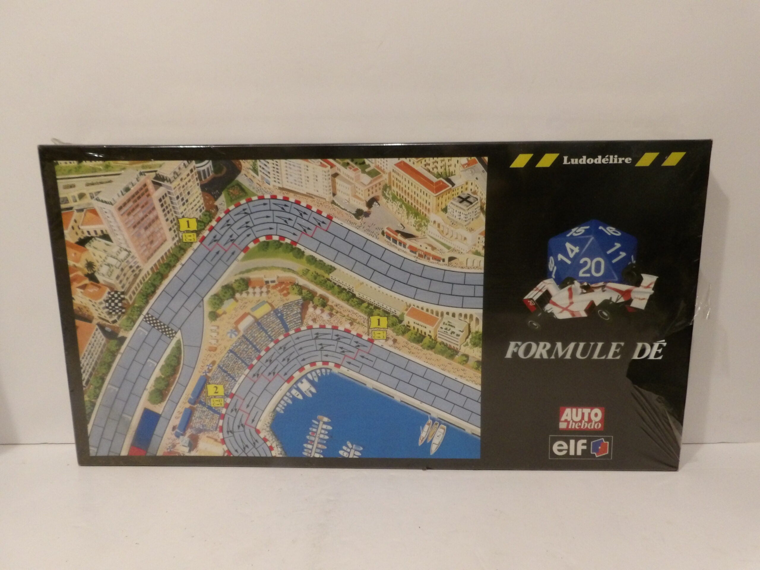 F1 Racing Board Game Formula Dê Estoril Circuit Rare Ludodélire Auto Hebdo & Elf image 0
