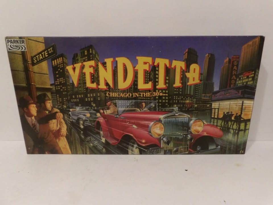 Vintage Parker Vendetta Board Game - Parker - Christmas Family Fun image 3