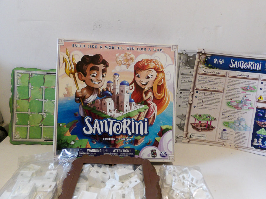 Santorini - Spin Master - Build Like A Mortal, Win Link A God - 2016 - Gord! - As New Condition image 5