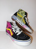 Vans Shoes Sk8 Hi Lady Vans Skate Women's Size 5 - Black Pink Graffiti - image 0