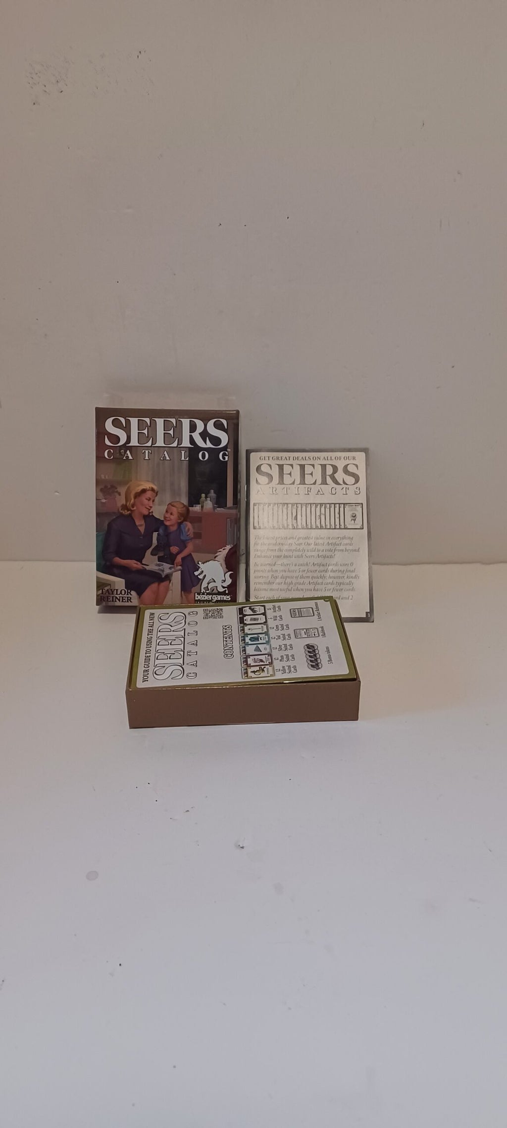 Seers Catalog | Card Game | Taylor Reiner | Retail Condition | Bézier Games image 3