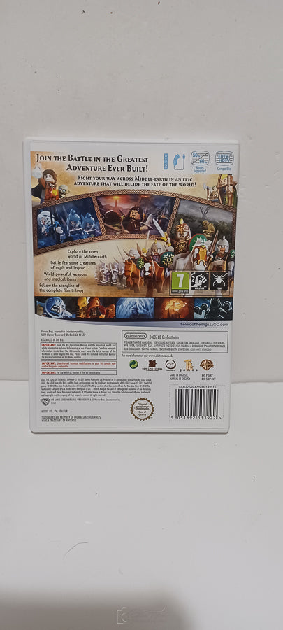 Nintendo Wii | Lego | Lord Of The Rings | LOTR | 2012 | Almost Unused Condition image 3