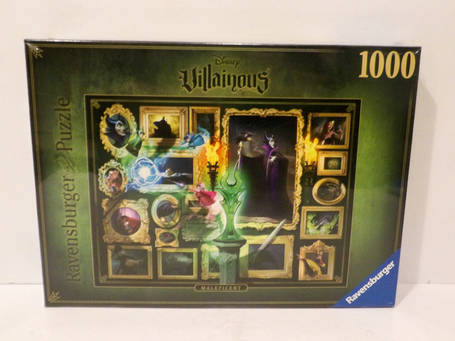 Ravensburger Puzzle, 1000 PCS. Disney Villainous Malificent - Brand New Sealed image 0