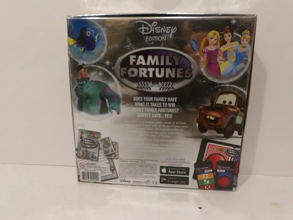 Smyths Exclusive Disney Edition Family Fortunes Board Game Complete & Very Good Condition image 2