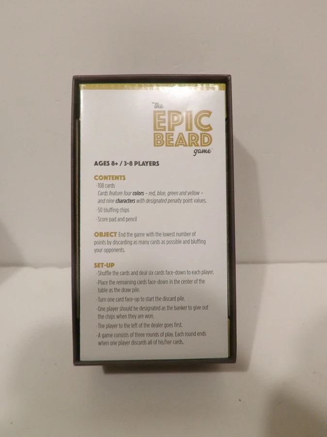 The Epic Beard Game - The Good Game Company - Card Game - Great Condition image 2