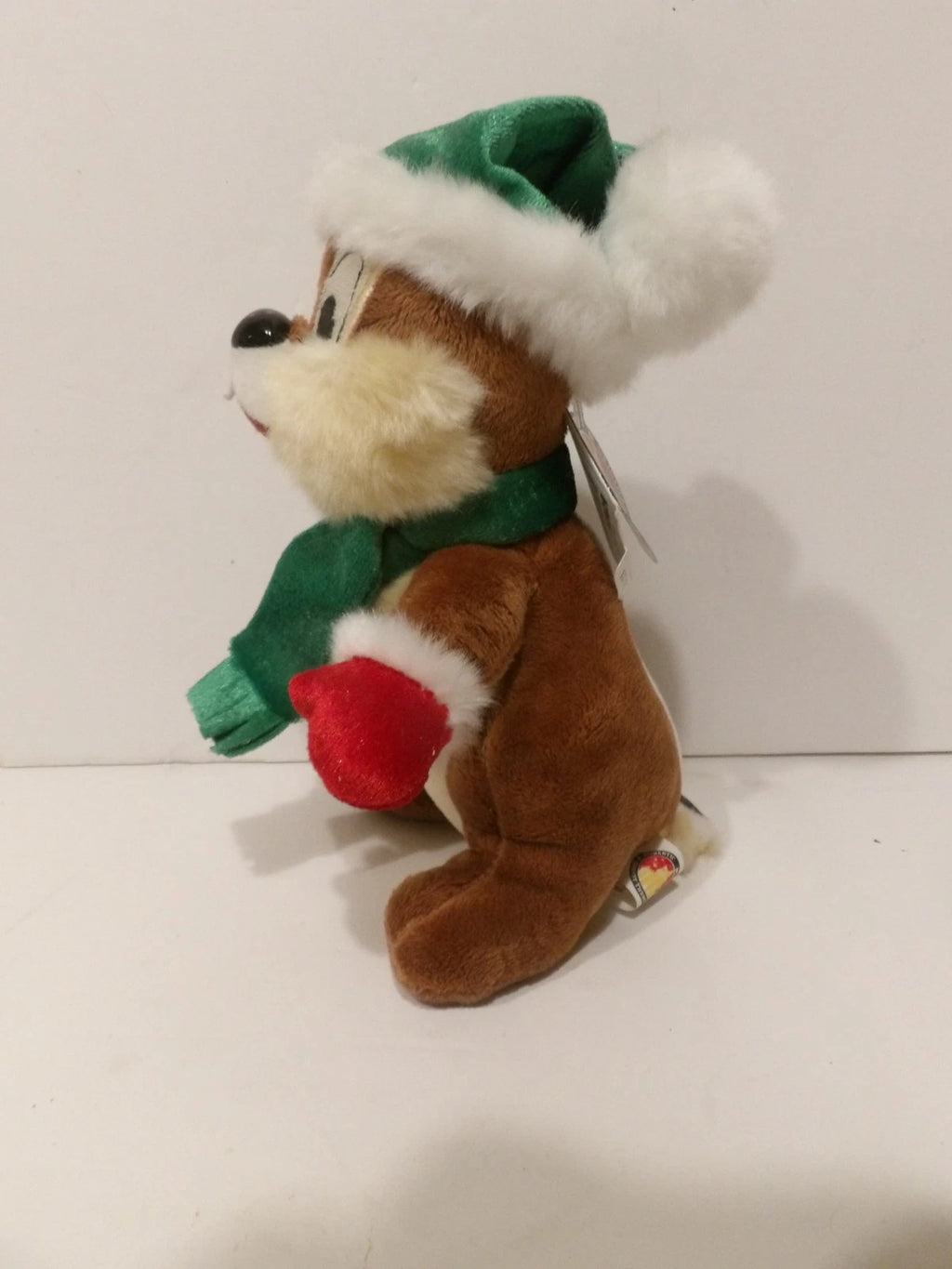 Disney Parks Chip and Dale 8" Christmas Plush Stuffed Animals 2008 image 4