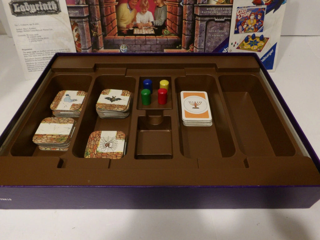 VIntage - Labyrinth Moving Maze Board Game Ravensburger 1992 Complete image 6