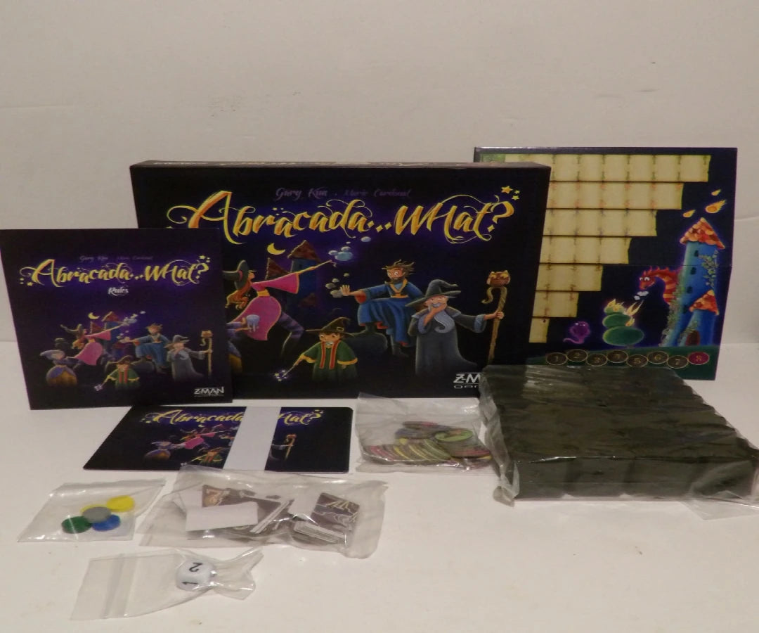 Abracada...What? -  Wizardry Battle Is Underway - 2–5 Players - 2019 - Z-Man - Contents Like New image 6