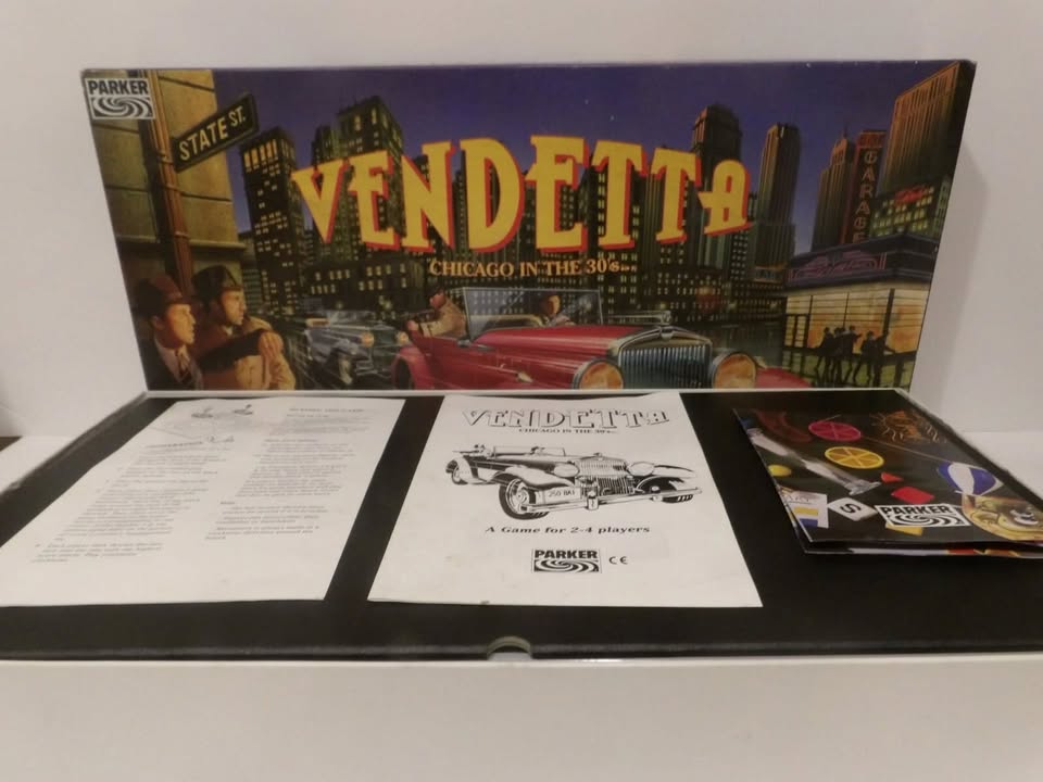 Vintage Parker Vendetta Board Game - Parker - Christmas Family Fun image 4