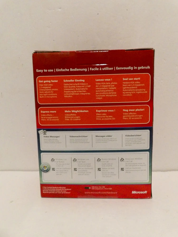 Microsoft - LifeCam - VX-2000 - Webcam - Brand New In Box image 1