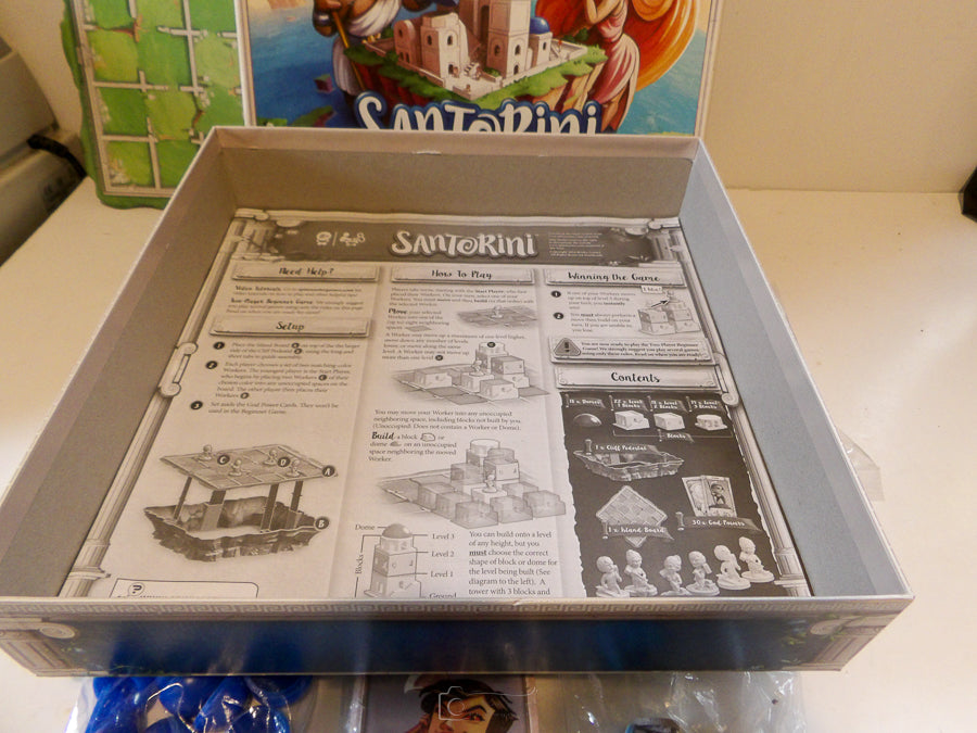 Santorini - Spin Master - Build Like A Mortal, Win Link A God - 2016 - Gord! - As New Condition image 4