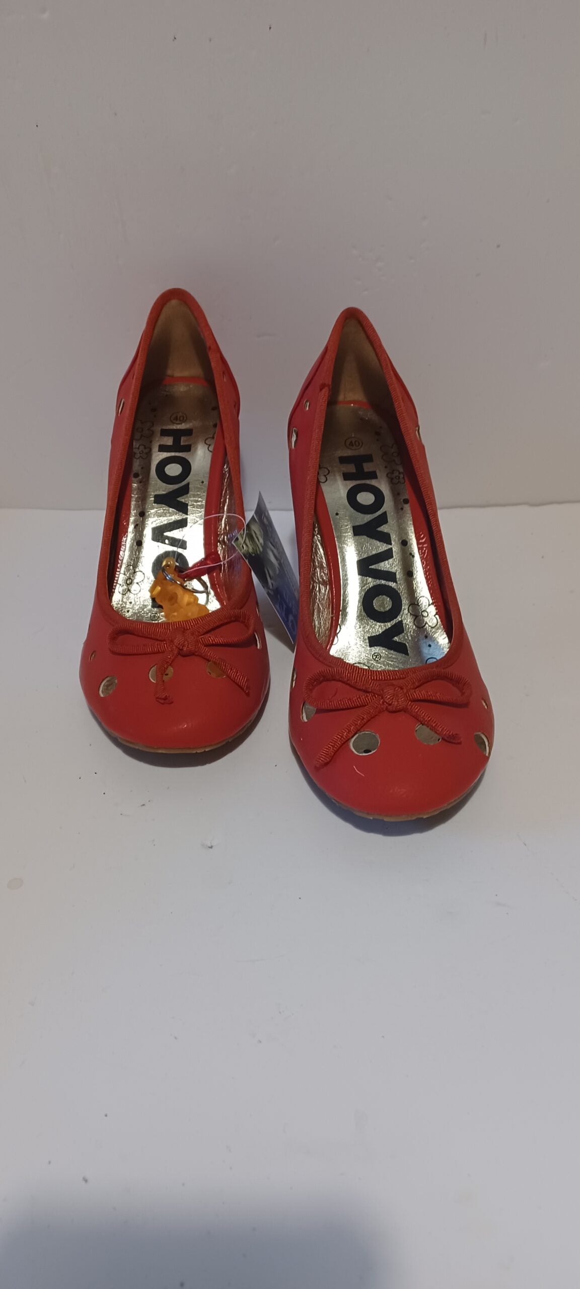 Hoyvoy - Heels and Bows - Strapless - Red - Brand New image 1