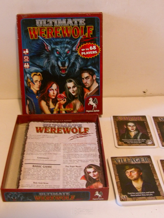 Ultimate Werewolf - Party Game - Ted Alspach - Great Unused Condition image 2