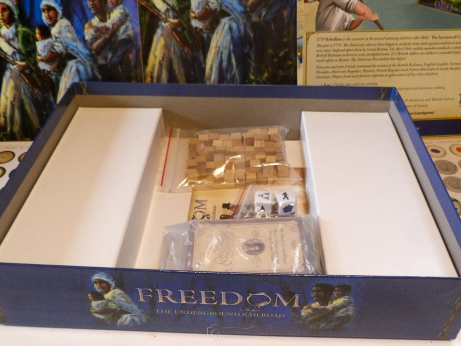 Freedom - The Underground Railroad - 2014 - Brian Mayer - Academy Games - As New Condition image 12