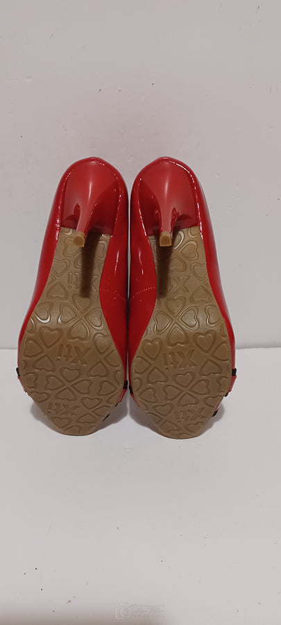 Xti - Chombinado - Ladies Heel - Front Buckle - Red - Brand New image 7
