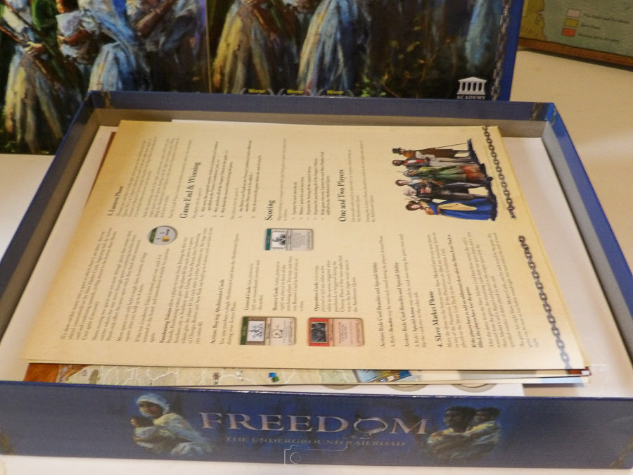 Freedom - The Underground Railroad - 2014 - Brian Mayer - Academy Games - As New Condition image 6