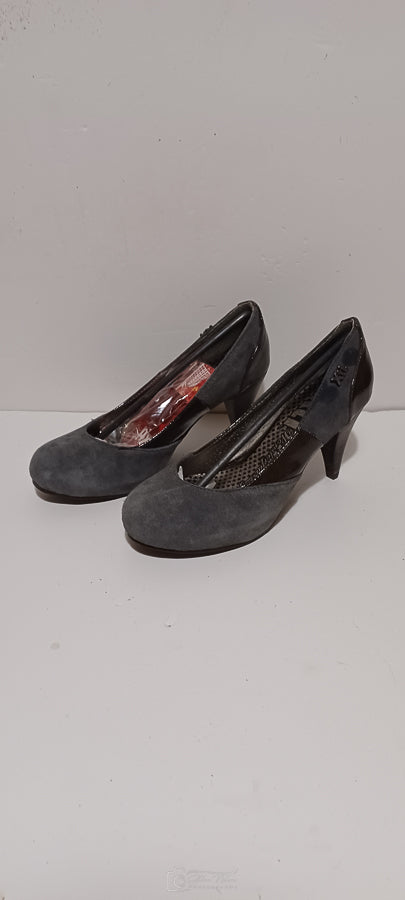Xti - Sarraje- Strapless Heels - Grey - Brand New image 3