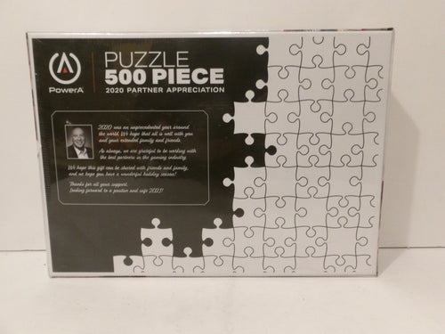 500 Piece Classic Arcade Puzzle - Brand New Sealed image 1