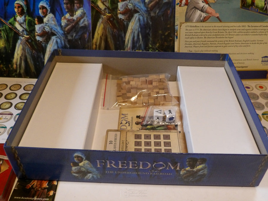 Freedom - The Underground Railroad - 2014 - Brian Mayer - Academy Games - As New Condition image 13