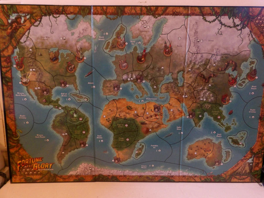 Flying Frog - Fortune and Glory - The Cliffhanger Game - Board Game - Super Condition image 3